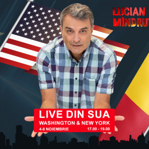 Lucian Mindruta se intoarce in SUA pentru emisiuni speciale la Digi FM