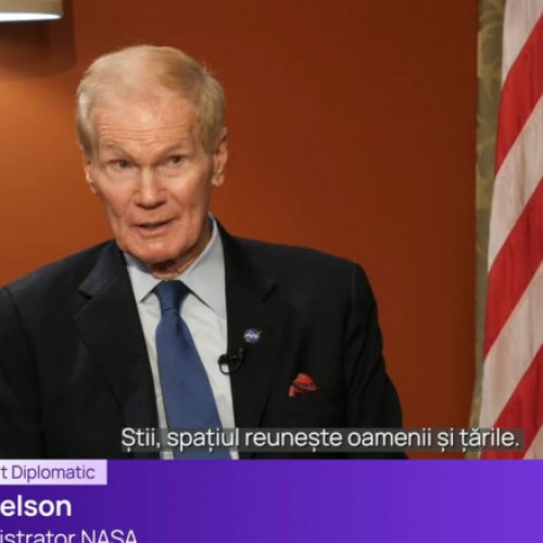 Bill Nelson discută despre cooperarea internațională în explorarea spațială