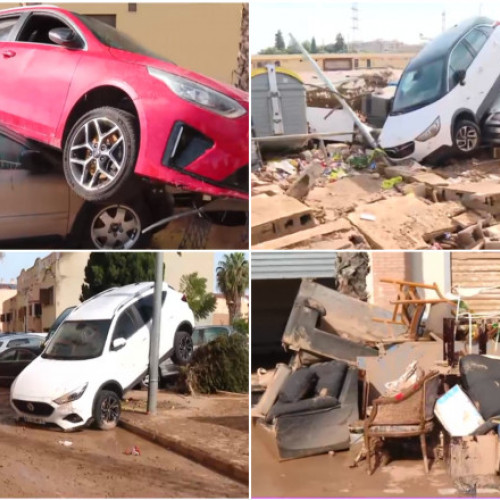 Inundatii devastatoare in Spania: peste 200 de victime, printre care si un roman