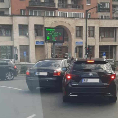 Accident rutier în centrul Alba Iuliei