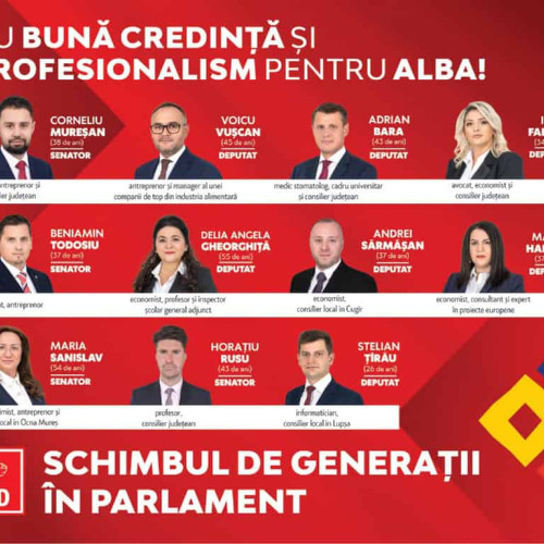 Campania electorală PSD Alba începe cu promisiuni de transparență și schimbare