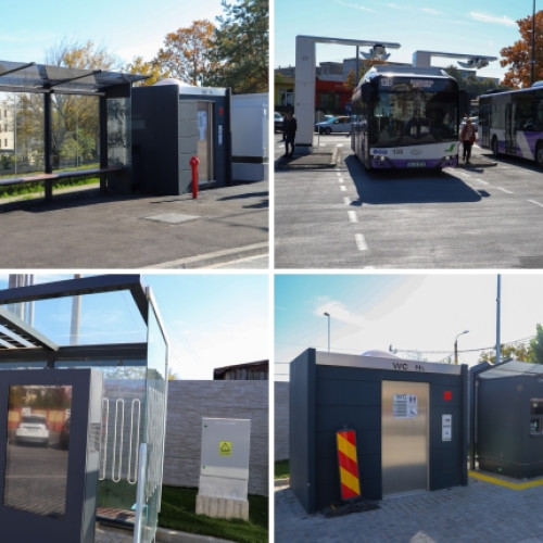 Receptie pentru modernizarea statiilor de transport public in Pitesti