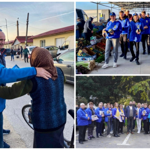 Candidatii PNL Arges in actiune la intalniri cu cetatenii