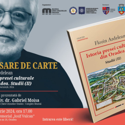 Lansarea cărții "Istoria presei culturale din Oradea" la Muzeul Memorial "Iosif Vulcan"