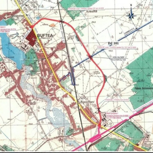 Semnarea contractului pentru construcția Variantei Ocolitoare Buftea