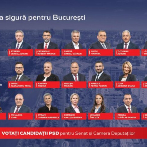 Gabriela Firea prezintă echipa PSD pentru alegerile din București