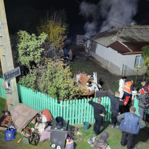 Incendiu într-o gospodărie din Ichimeni