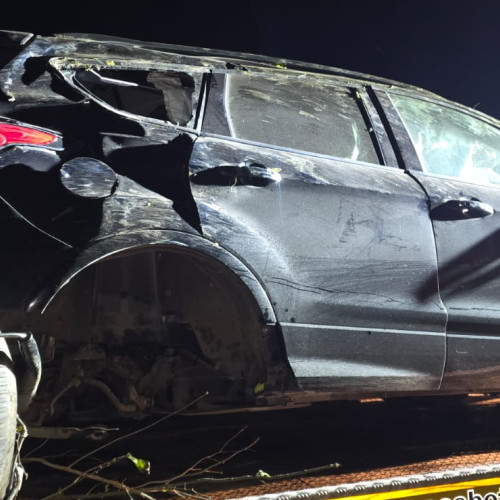 Accident rutier în Ionaseni, comuna Trusesti