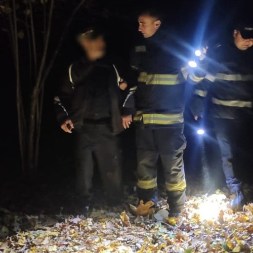 Botoșănean de 69 de ani, salvat după ce s-a rătăcit în pădure