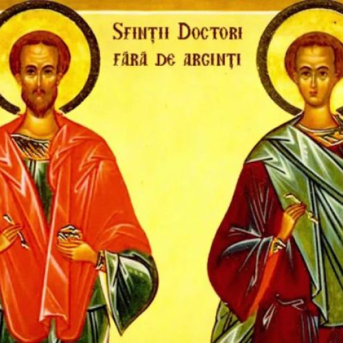 Ziua de 1 noiembrie, dedicată Sfintilor Cosma și Damian