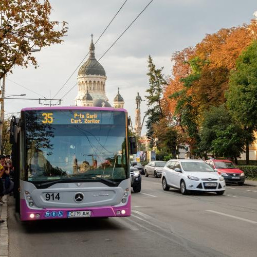 Cluj-Napoca: Autobuze suplimentare pentru sărbătoarea Luminărilor