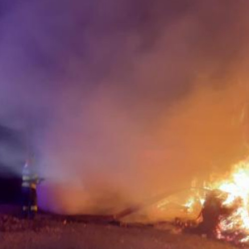 Incendiu la acoperișul unei case din Dej