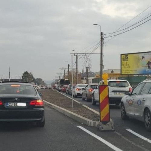 Clujenii au avut parte de un trafic infernal în Someseni