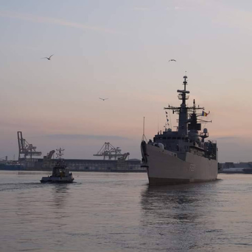 Fregata "Regele Ferdinand" pornește spre operațiunea NATO "Sea Guardian"