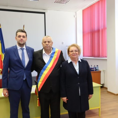 Ceremonie de constituire a Consiliului Local al orașului Popești-Leordeni