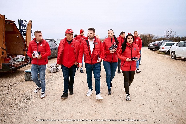 Activitate PSD Satu Mare la Târgul Lunar din Valea Vinului