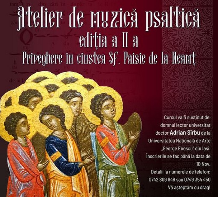 Atelier de Muzica Psaltica la Botosani