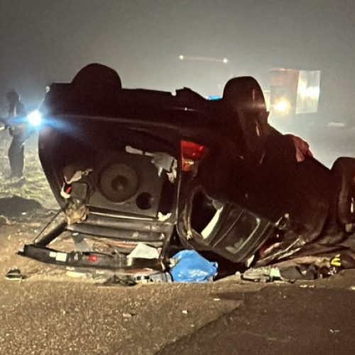 Accident rutier în Lunca Corbului - Trafic îngreunat
