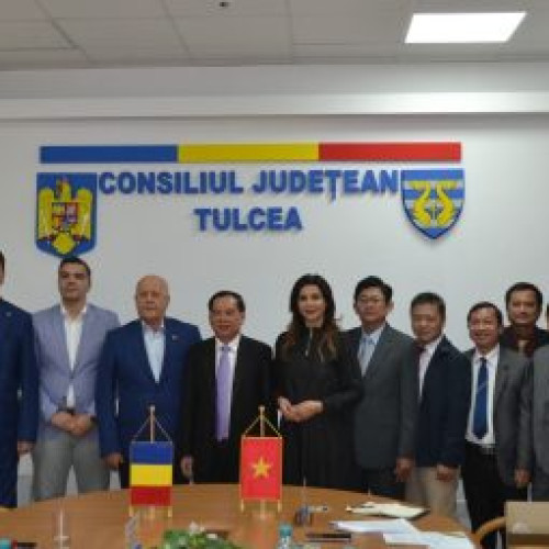 Relațiile dintre județul Tulcea și provincia Ben Tre, consolidate printr-o vizită oficială