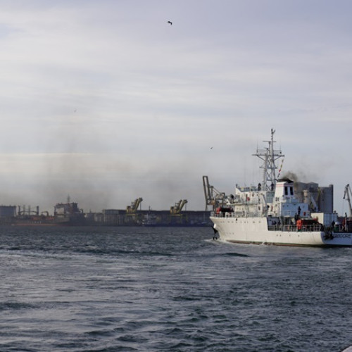 Nava pentru scafandri "Grigore Antipa" a plecat spre Bulgaria pentru exercițiul Poseidon 24