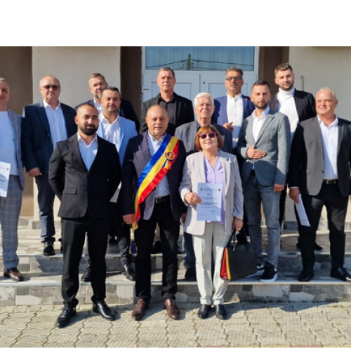 Ceremonie de constituire a noului Consiliu Local al Comunei Corbu