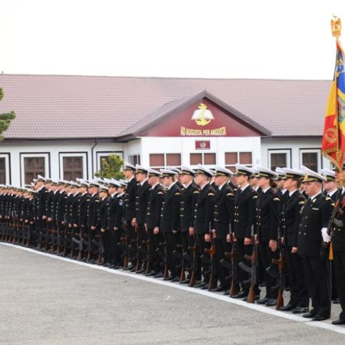 Ceremonia de depunere a Jurământului Militar la Academia Navală și la Școala Militară de Maeștri Militari
