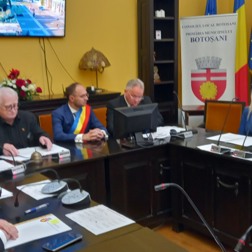 Sedința de investire a noului Consiliu Local din Botoșani