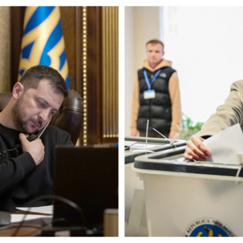 Zelenski o felicită pe Maia Sandu și o invită la Kiev