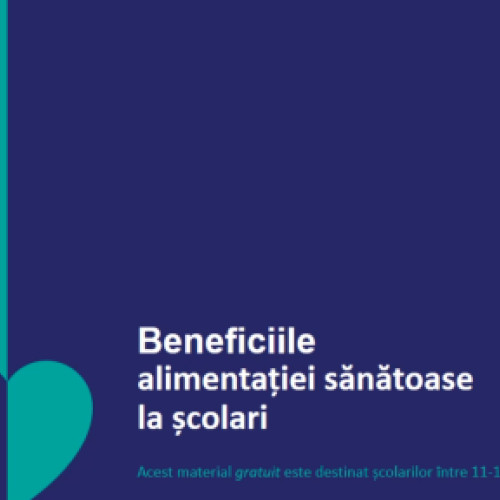 Campania Națională „Alege inteligent, mănâncă sănătos!” pentru promovarea alimentației sănătoase