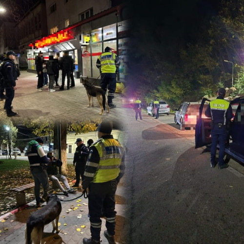 Acțiune a poliției în Vrancea pentru siguranța publică