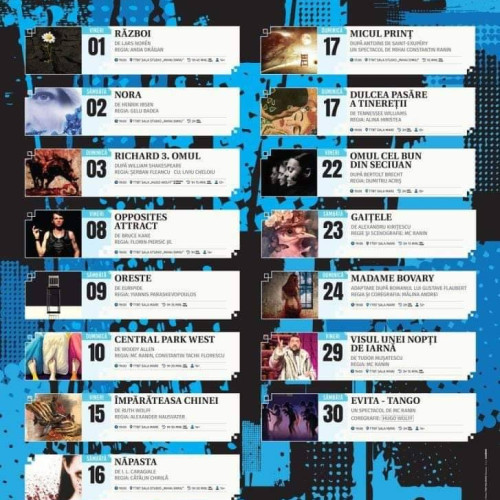 Evenimente și spectacole la Teatrul Tony Bulandra din Târgoviște în luna noiembrie