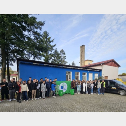Activitate ecologică la Colegiul Tehnic "Alexandru Roman" din Alesd