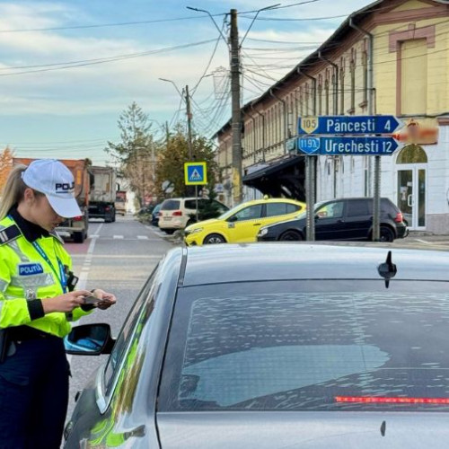 Acțiuni ale poliției rutiere în Bacău pentru siguranța circulației