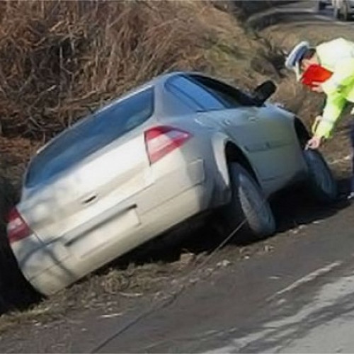 Accident rutier pe drumul național 1F în apropierea localității Ghenci