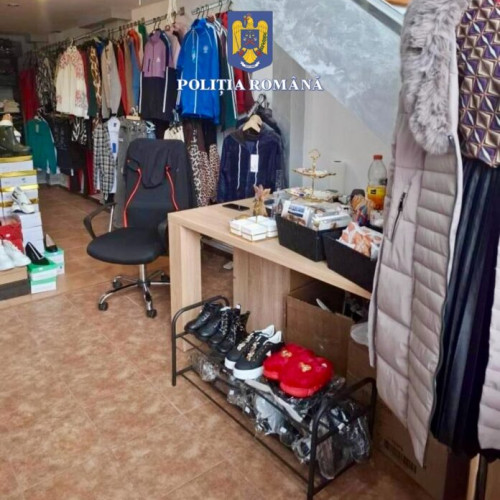 Acțiune a poliției în Bacău pentru combaterea contrafacerilor de produse