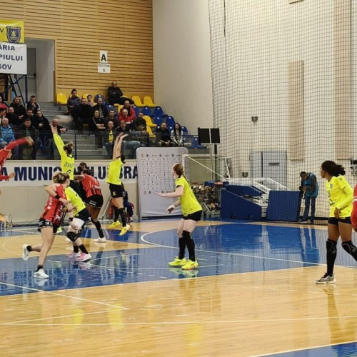 CSM Corona Brașov învinge dramatic CS Gloria 2018 Bistrița-Năsăud