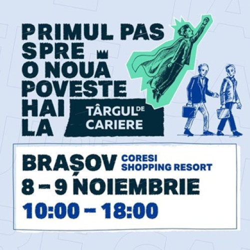 Târgul de Cariere din Brașov aduce peste 1.500 de locuri de muncă