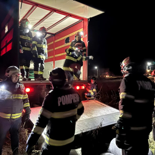 Circulația feroviară oprită în Mehedinți din cauza deraierei trenului de marfă