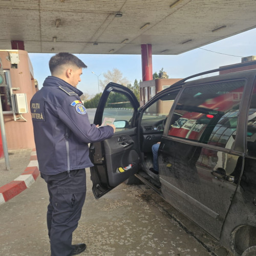 Cetățean din R. Moldova surprins conducând cu permisul suspendat la frontiera