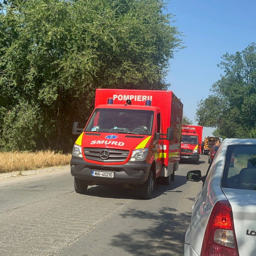 Accident rutier grav în apropiere de Poarta Albă