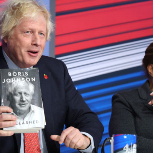Boris Johnson, dat afară din emisiune pentru excesul de promovare a cărții sale