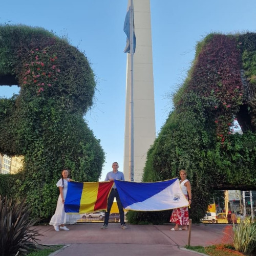 Echipa C.S. Cobra Arte Marțiale Arad, succes la Campionatul Mondial de Karate din Argentina