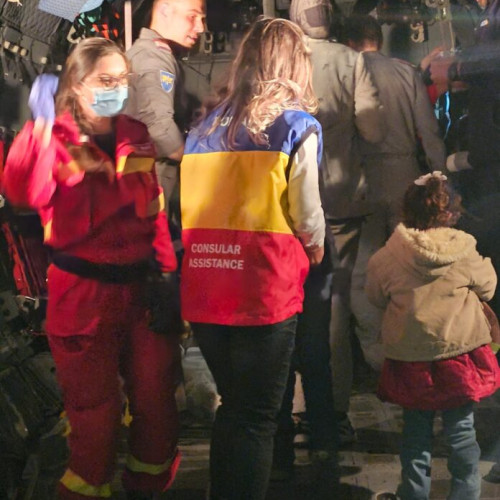 România evacuază șase copii palestinieni din Fasia Gaza