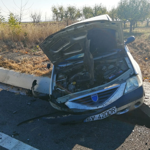 Accident rutier la Botoșani