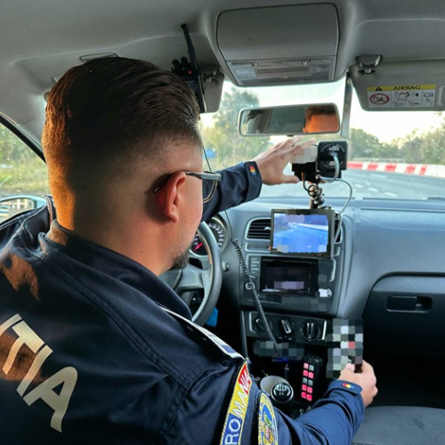 Acțiune a Poliției din Mangalia împotriva vitezei excesive