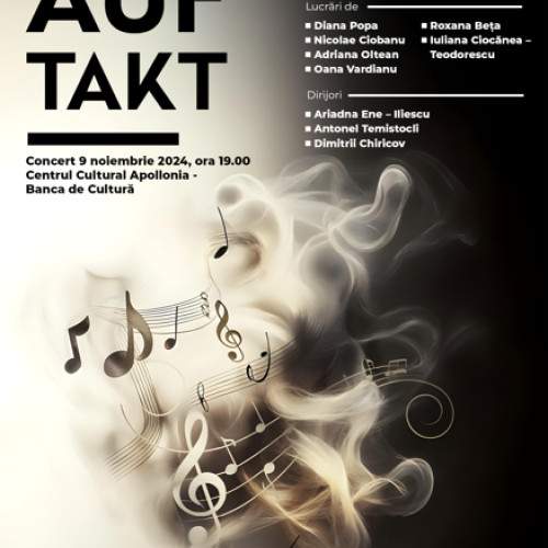Uniunea de Creatie Interpretativa a Muzicienilor din Romania lanseaza proiectul AUFTAKT