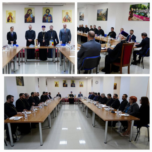 Lucrările Consiliului Eparhial al Arhiepiscopiei Târgoviștei, 7 noiembrie 2024