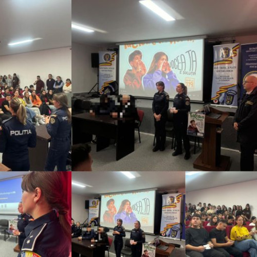 Activitate de conștientizare pentru tineri la Liceul Teoretic "Ioan Slavici" Panciu