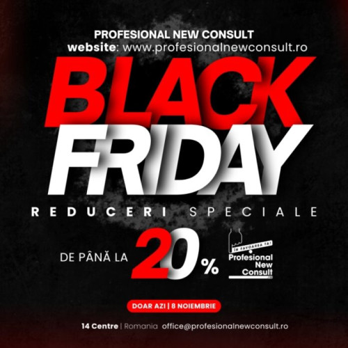 Reduceri exclusive de Black Friday pentru cursuri acreditate