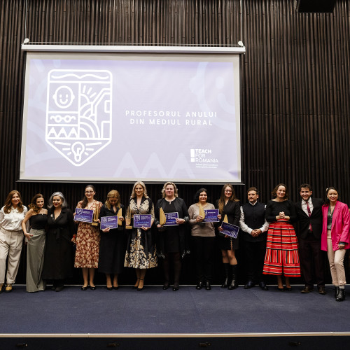Teach for Romania lansează nominalizările pentru Gala "Profesorul Anului din mediul rural" 2025